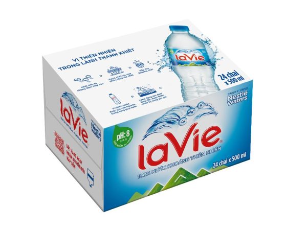 nước uống lavie khoáng thùng 24 chai 500ml