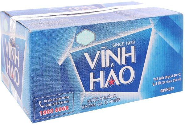 Nước khoáng Vĩnh Hảo 350ml